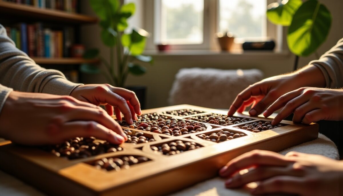 Règle mancala complète pour jouer et gagner : captures, rejouage, variantes et erreurs